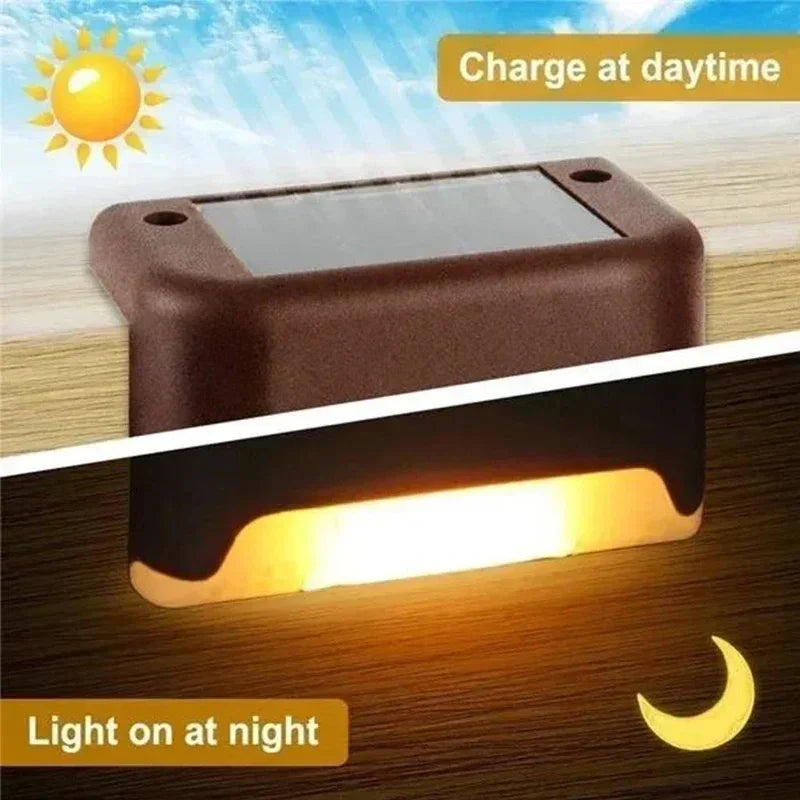 Illuminate Your Outdoors with Solar LED Step Lights