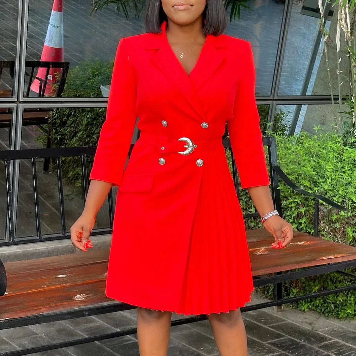 Elegant Women's Dress – Autumn/Winter Collection