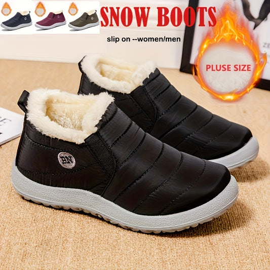 Women's Winter Snow Boots – Warm, Plush & Stylish