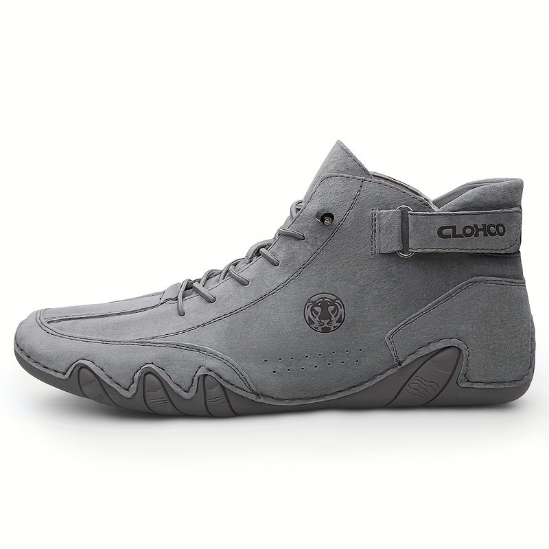 CLOHOO Brand Men's Pig Short Boots