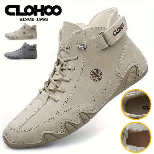 CLOHOO Brand Men's Pig Short Boots