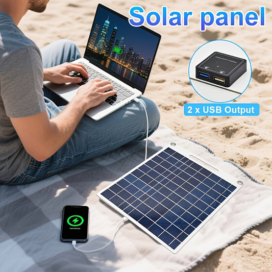 2W Portable Solar Charger with USB – Compact & Lightweight Outdoor Power Solution