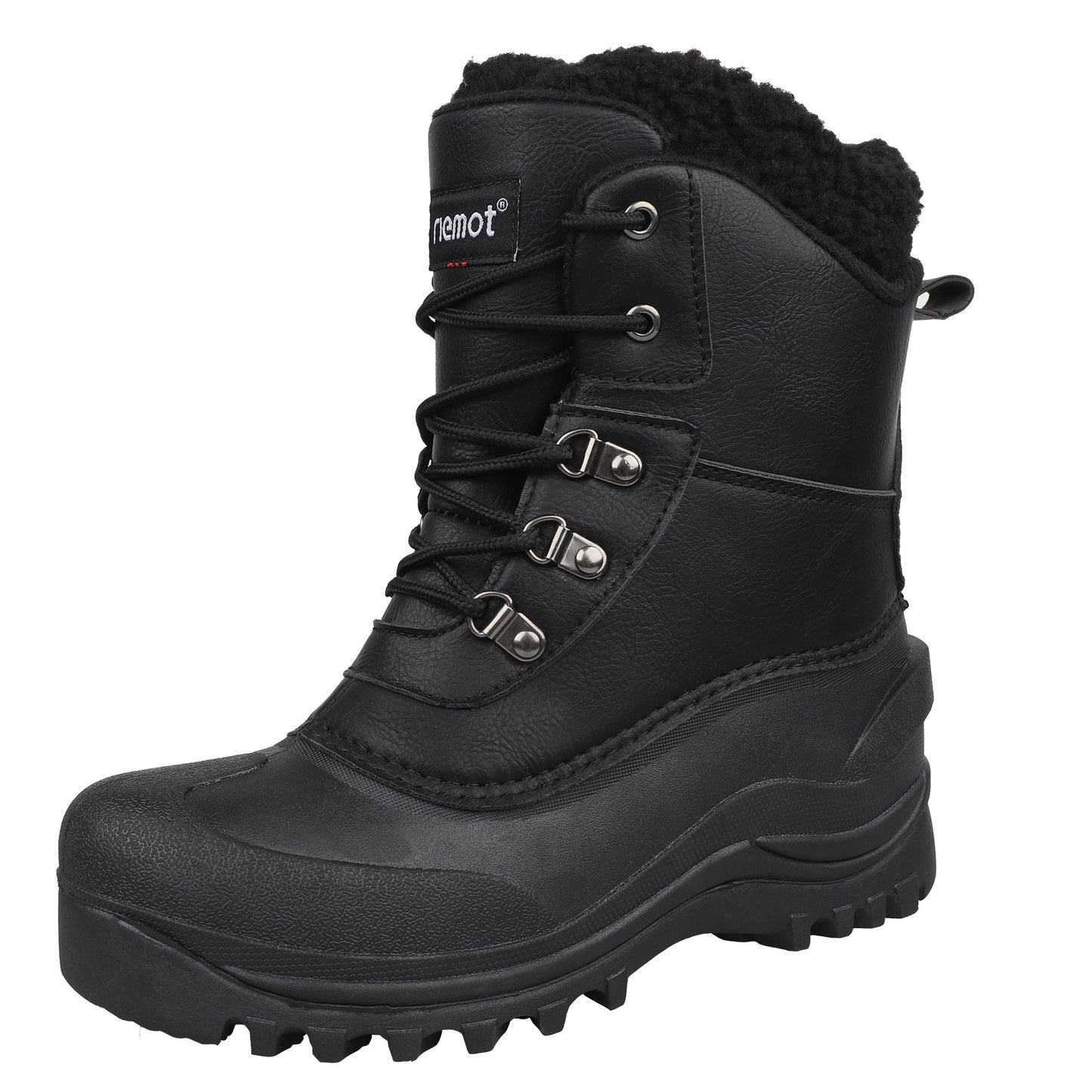 Riemot Men's High-Quality Snow Boots Durable