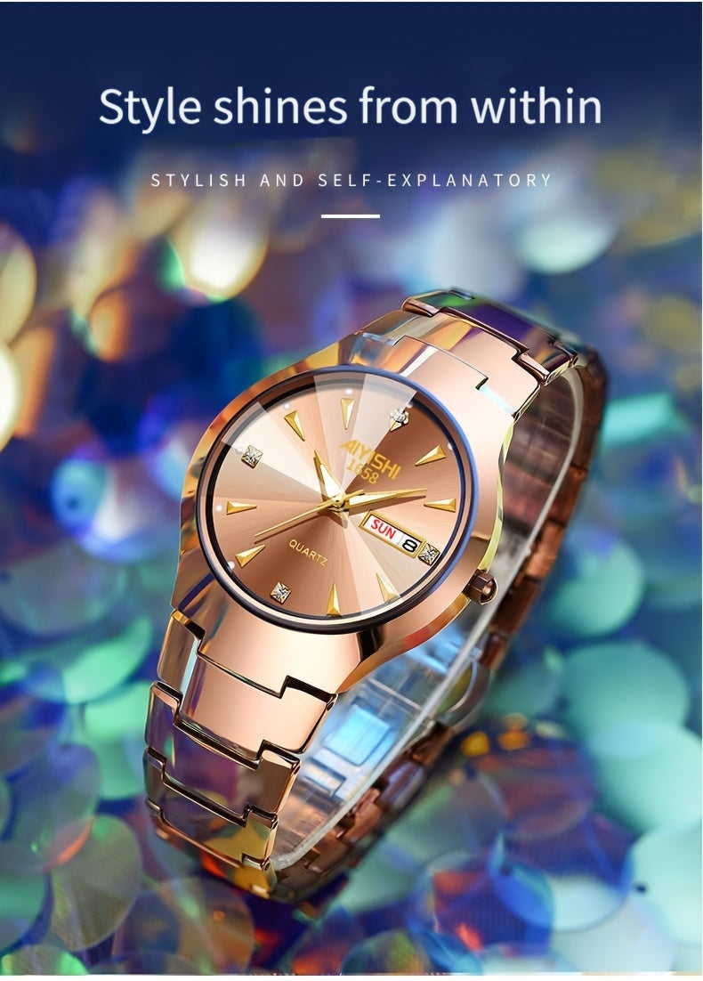 Luminous Double Date Watch