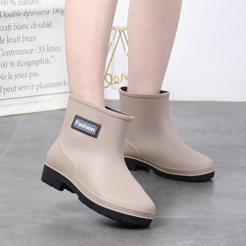 Fashionable & Functional Women's Mid-Calf Rain Boots