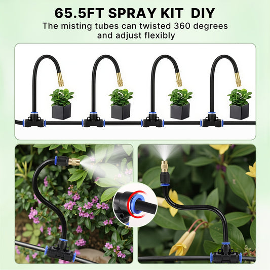 Automatic Drip Irrigation System Kit (70/100/130 PCS)