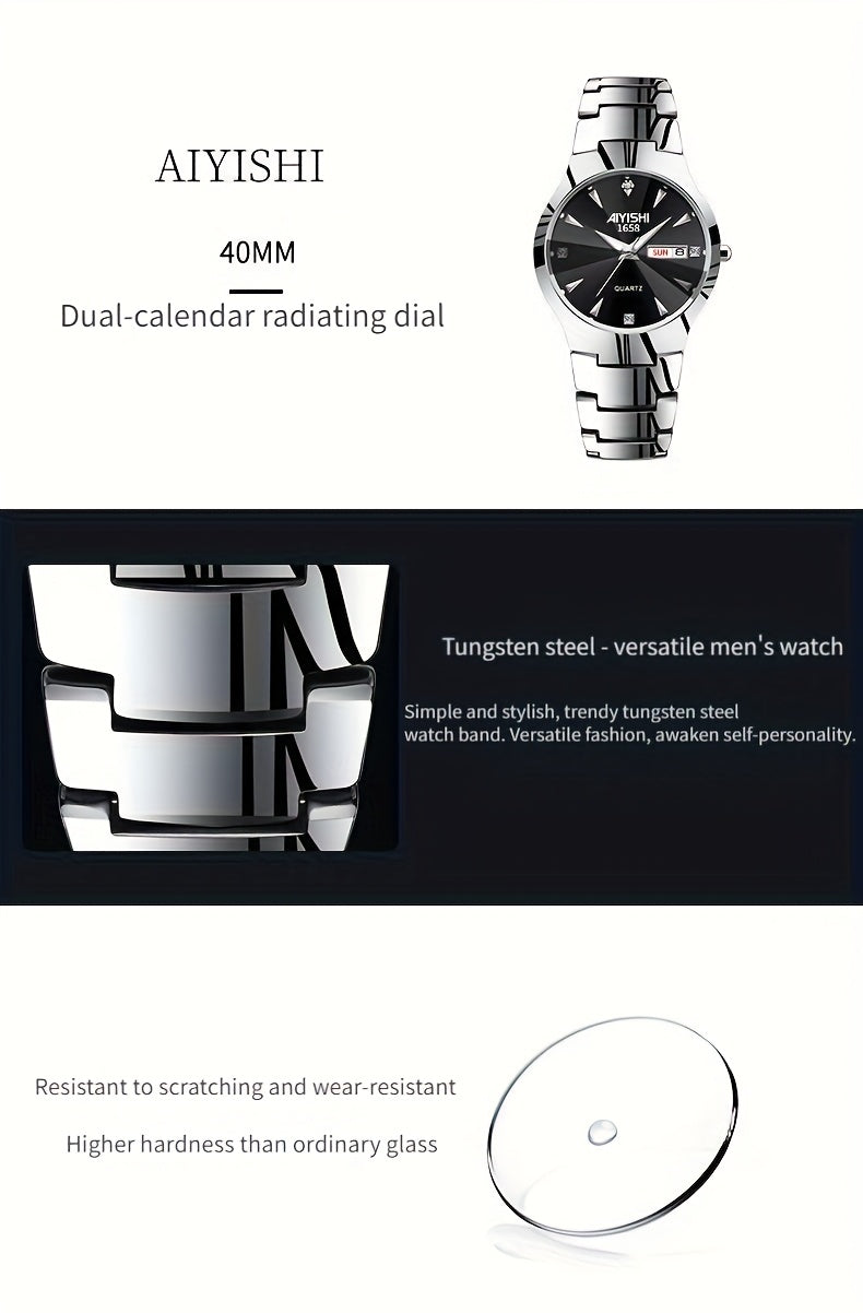 Luminous Double Date Watch