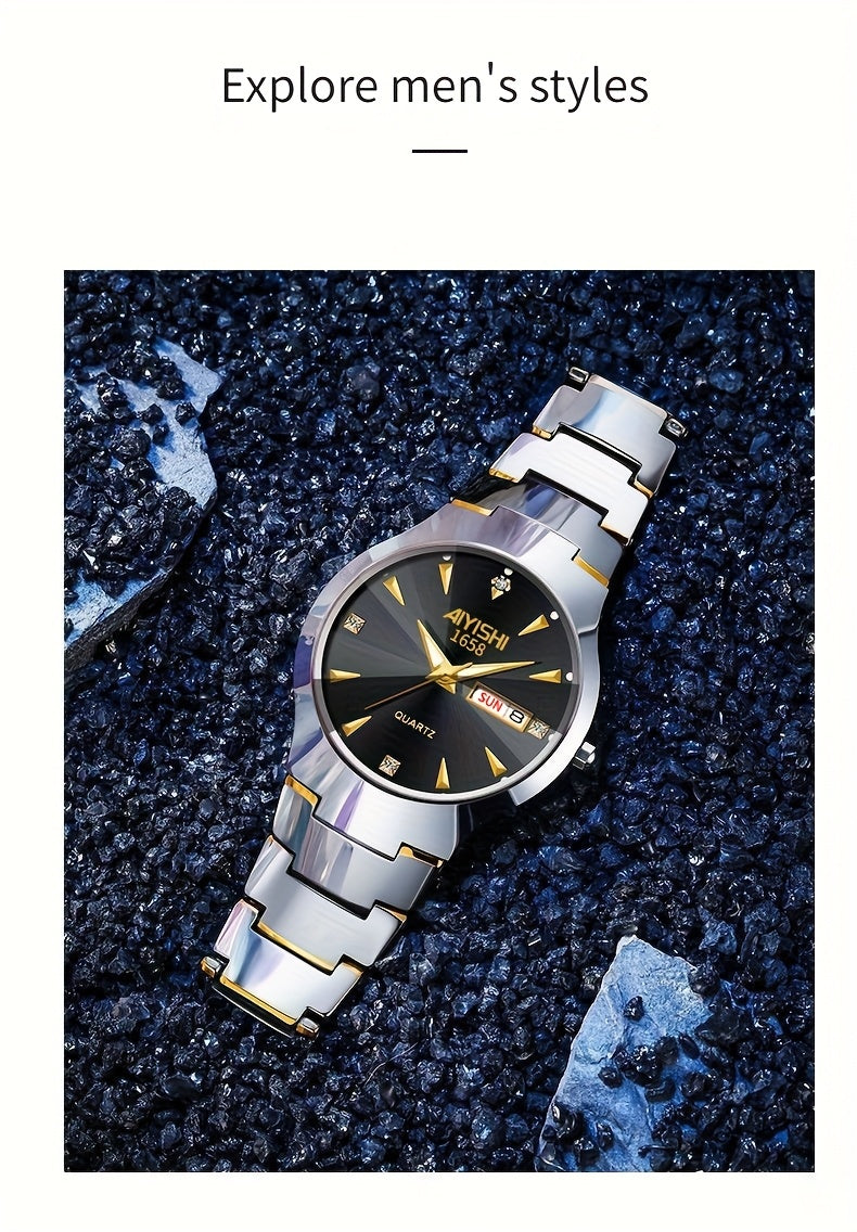 Luminous Double Date Watch