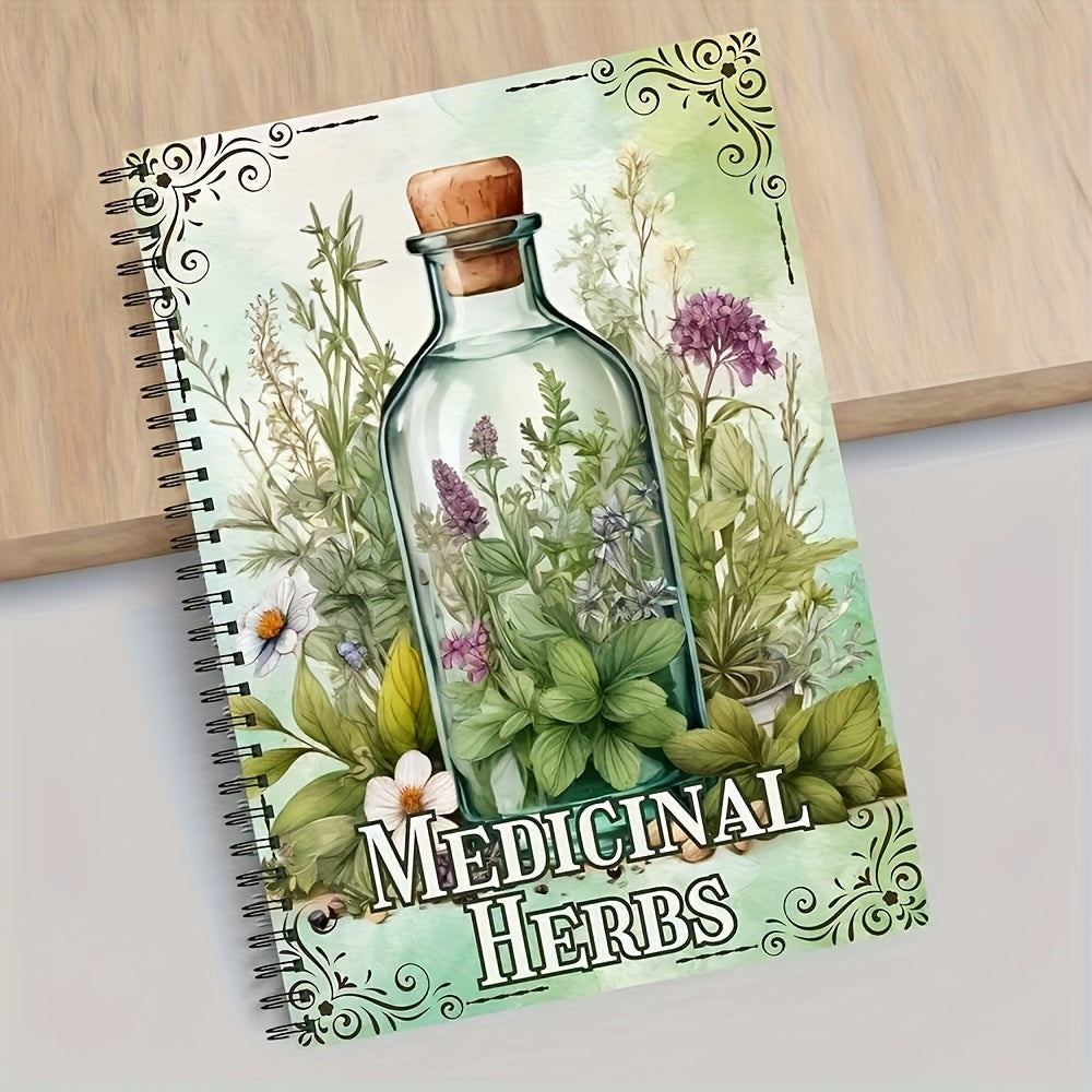 Ultimate Medicinal Herbs Collection Grimoire Notebook