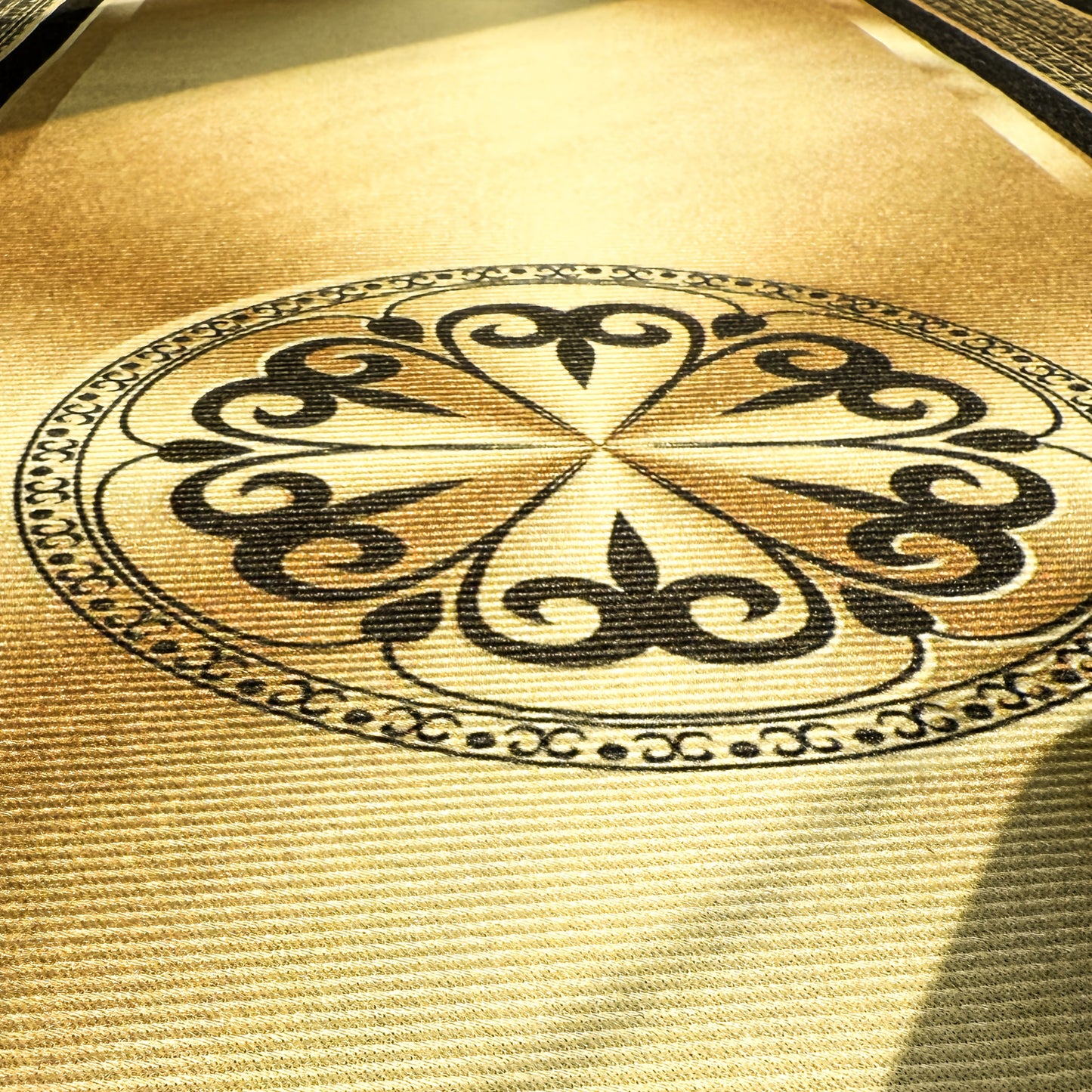 1pc European Style Luxurious Carpet Golden Diamond Velvet