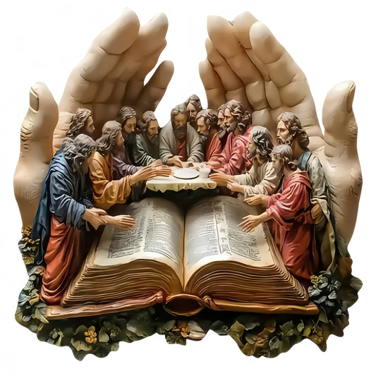 Beautiful Handmade Last Supper PVC Art Stickers — High Quality & Durable