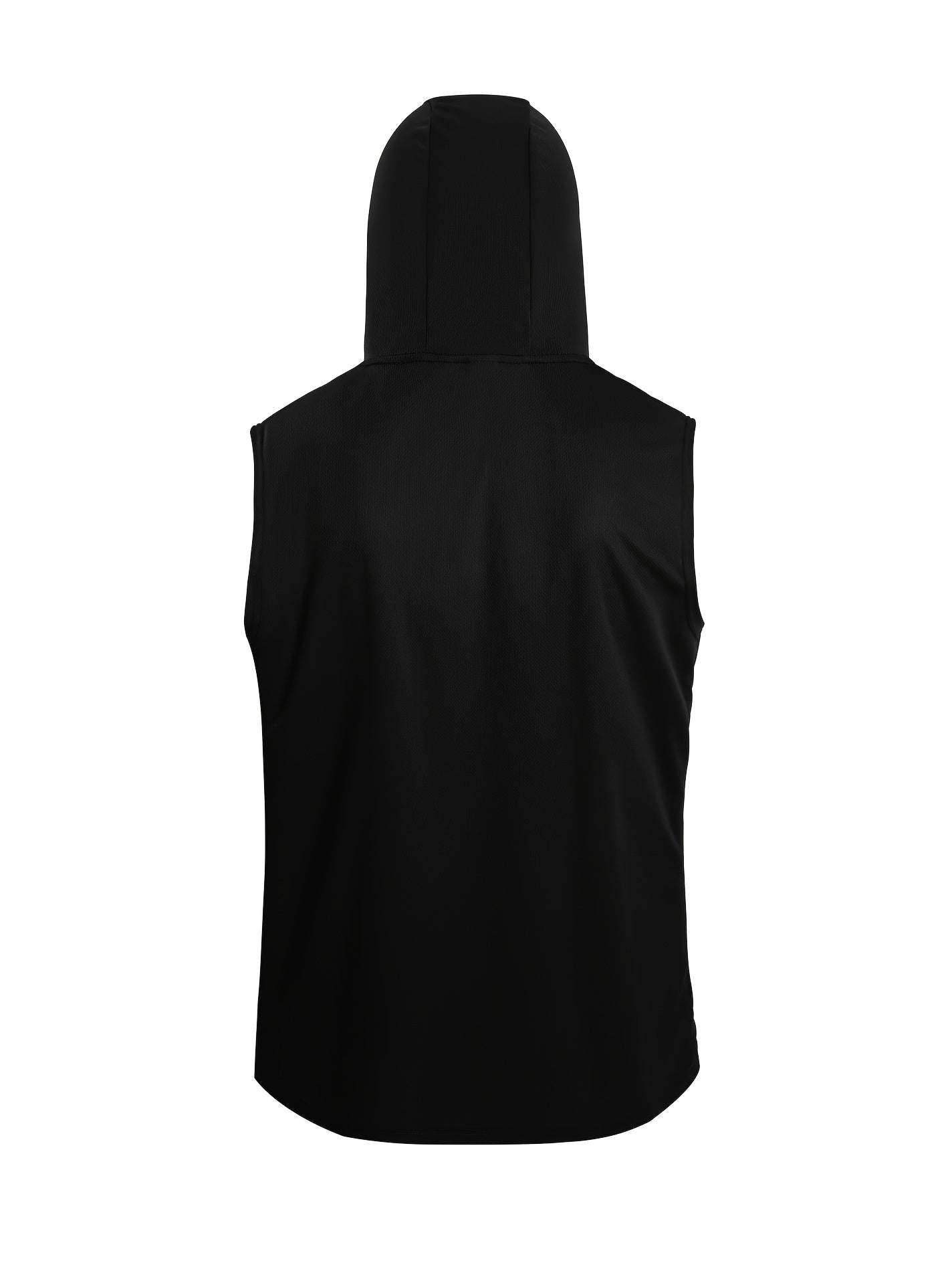 5PCS Men’s Summer Hooded Vest Set – Breathable Moisture-Wicking Athletic Tank Tops