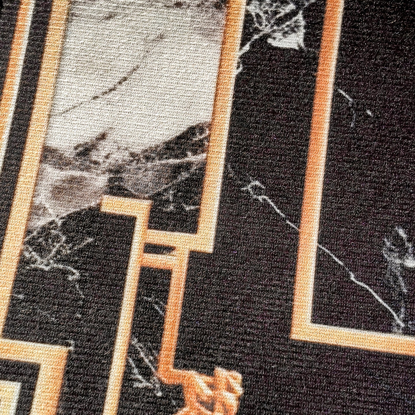 Golden Diamond Velvet Carpet – Non-Shedding | 1 Piece