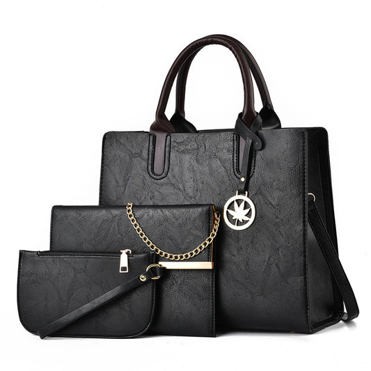 Women's Large Capacity Three-piece Messenger Bag