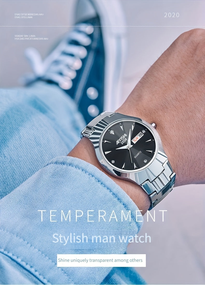 Luminous Double Date Watch