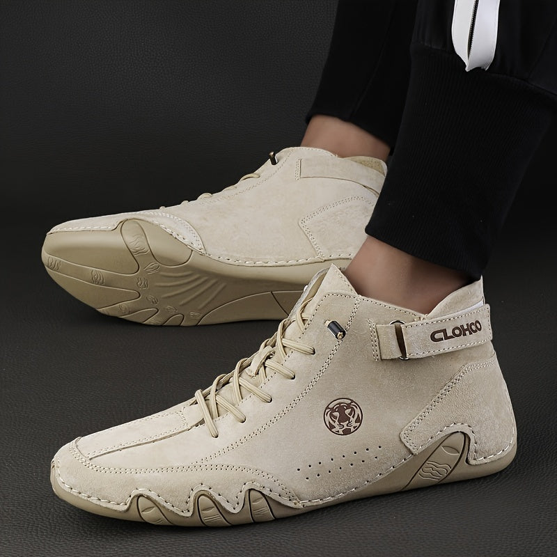 CLOHOO Brand Men's Pig Short Boots