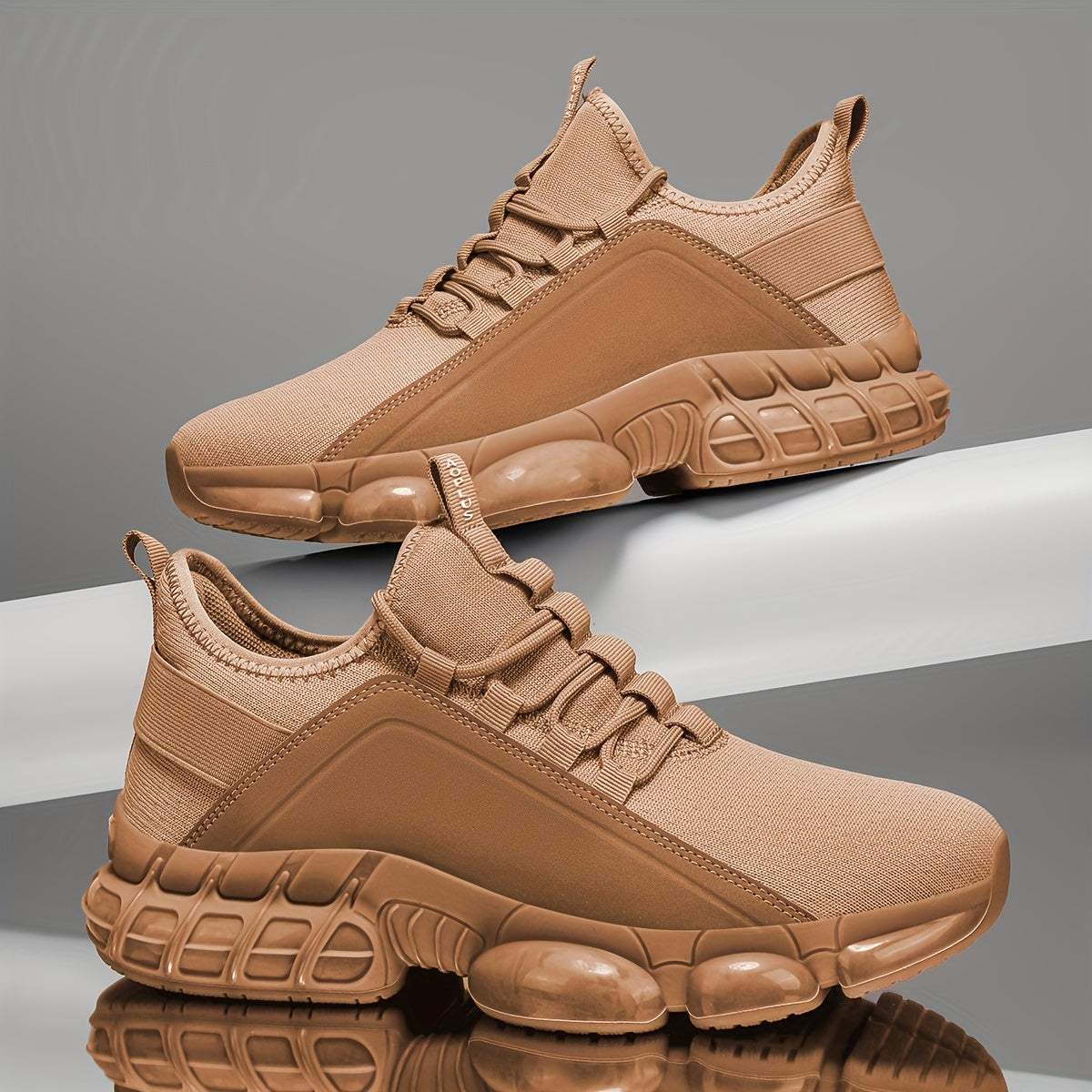 AOPLUS Men’s Low-Top Sneakers