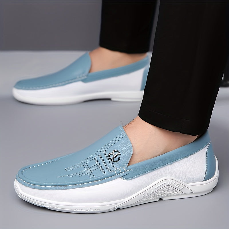 New Summer Men'S Casual Loafers, Slip-On Driving Shoe