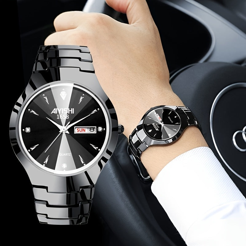Luminous Double Date Watch