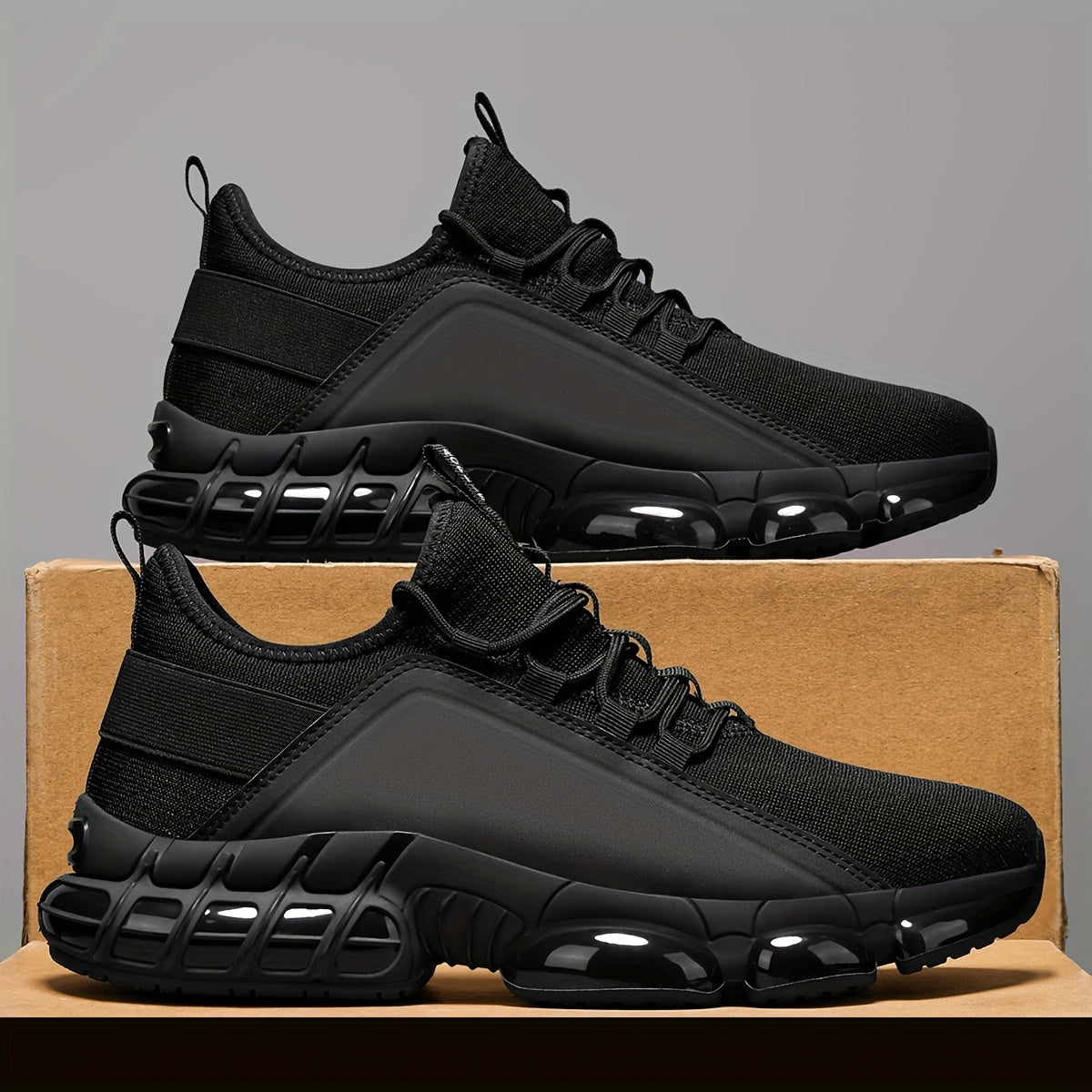AOPLUS Men’s Low-Top Sneakers