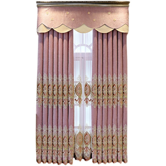 Modern Jacquard Burnt-Out Window Screen Curtain