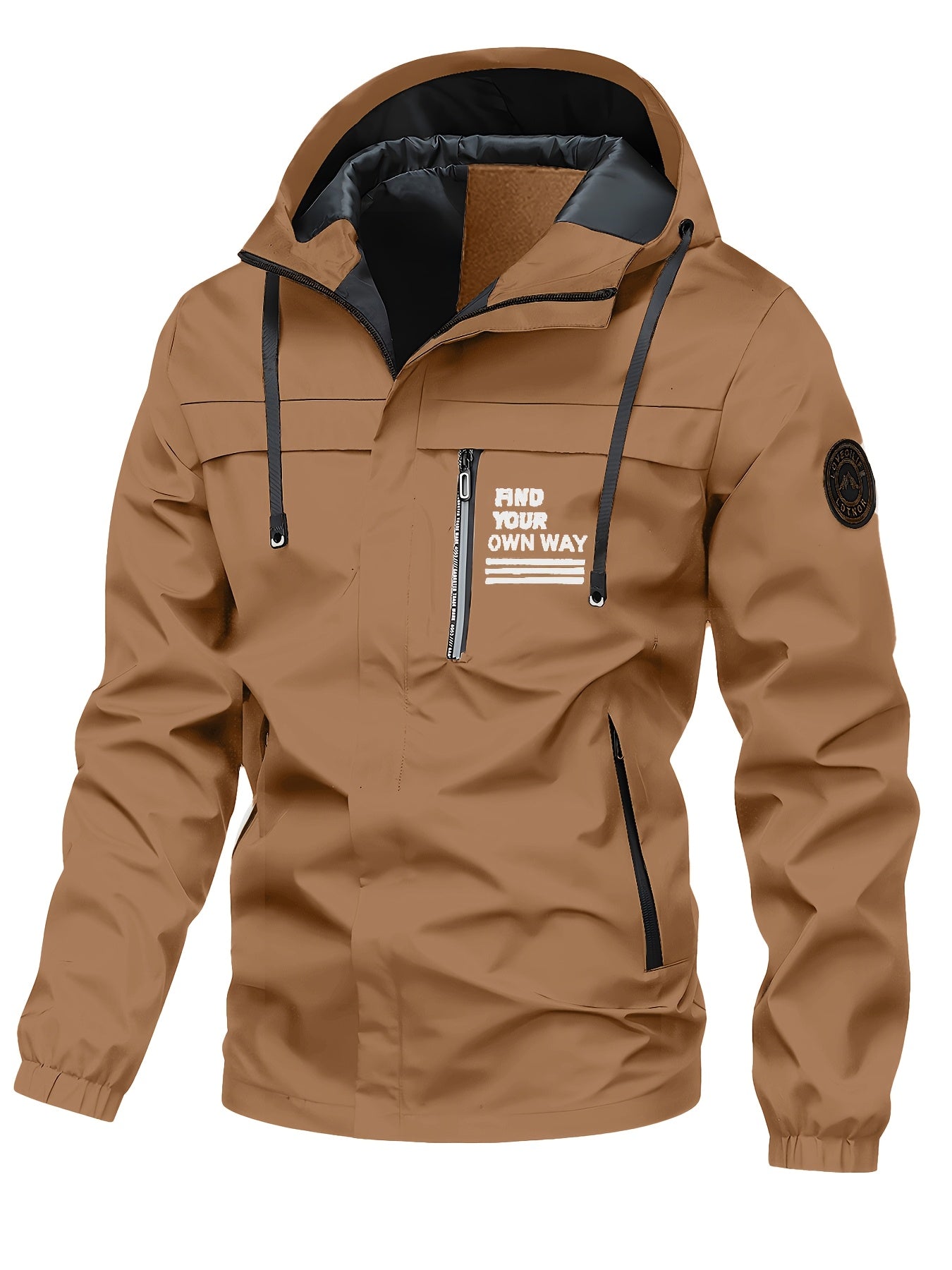 Men’s Casual Sporty Hooded Jacket