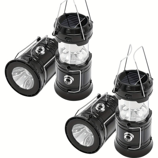 4pcs Portable LED Camping Lanterns