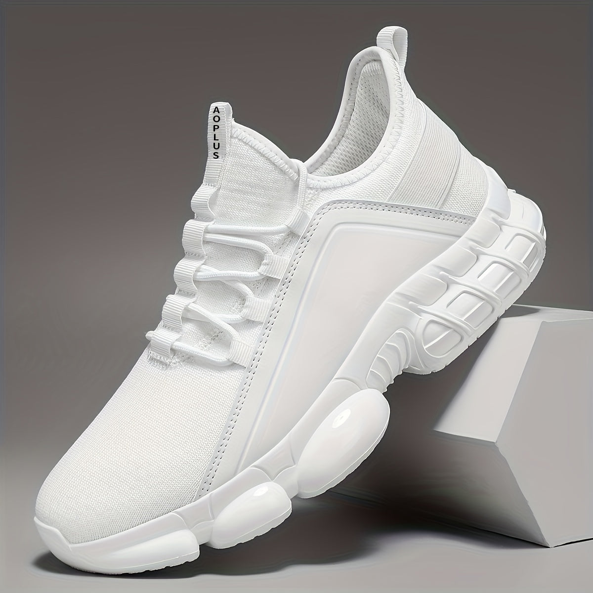 AOPLUS Men’s Low-Top Sneakers