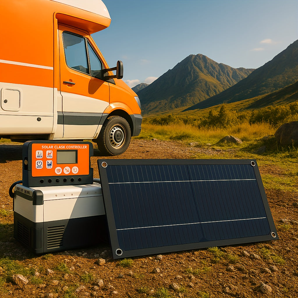 18V Portable Solar Panel Kit with 100A Controller