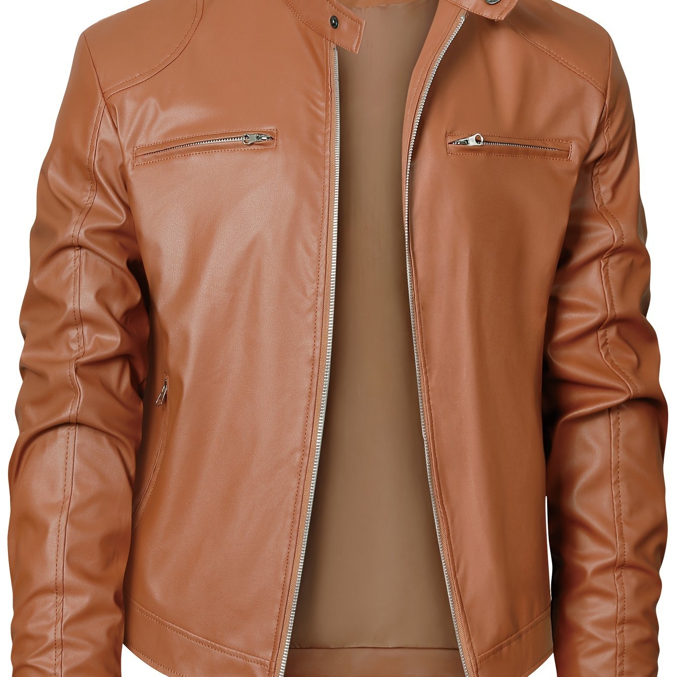 3 New Stylish Windproof Stand Collar Jacket for Men