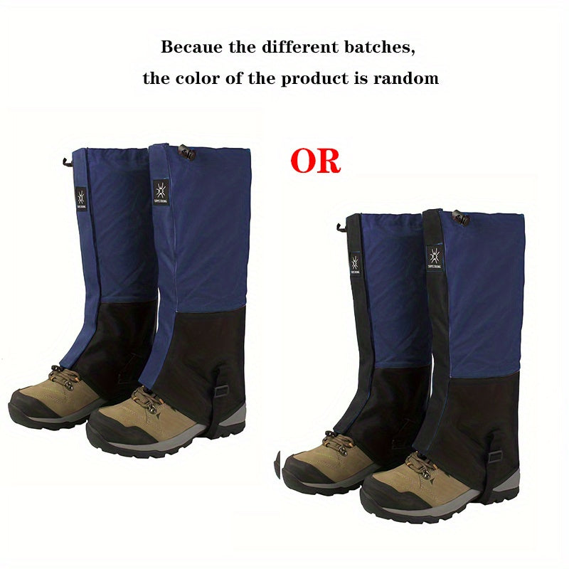 Waterproof Snow proof Leg Gaiters – Ultimate Ankle & Lower Leg Protection for Winter Adventures