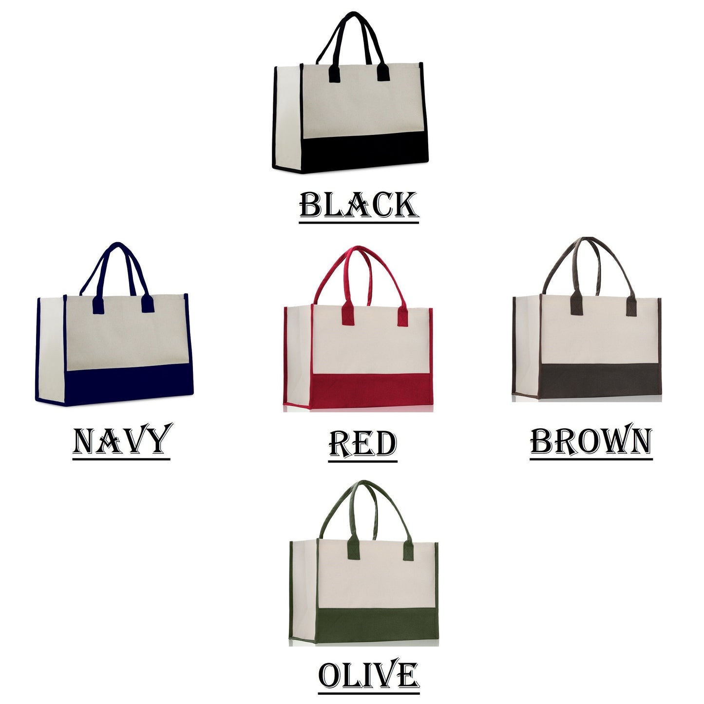 Custom Canvas Tote Bag | Promotional Tote Bag | Print Your Logo |
